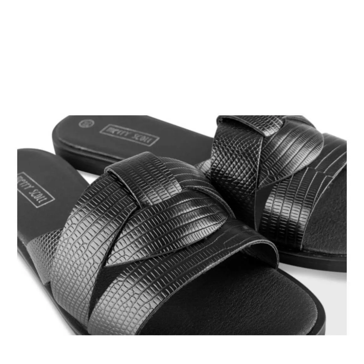 Slippers ZWART