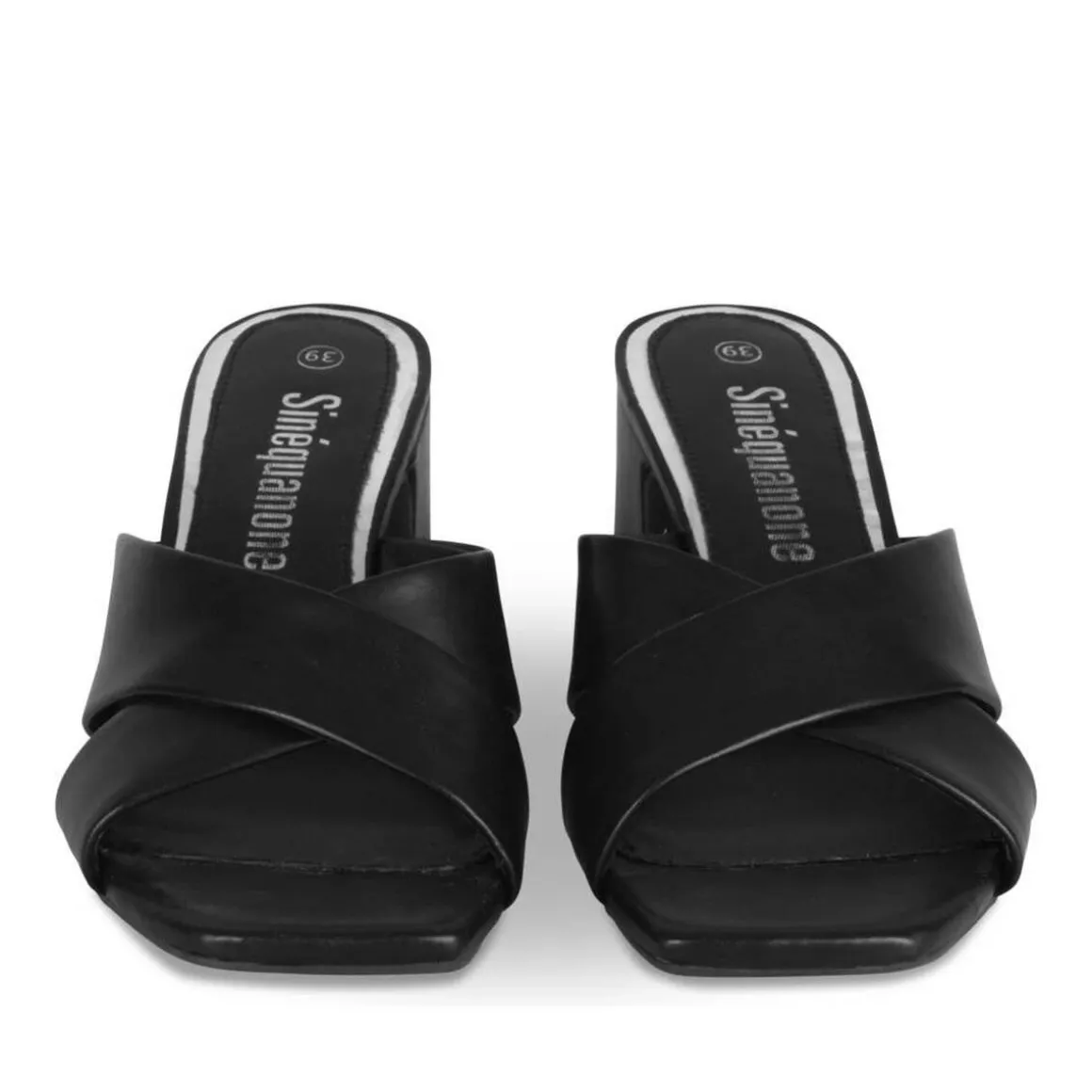 Slippers ZWART