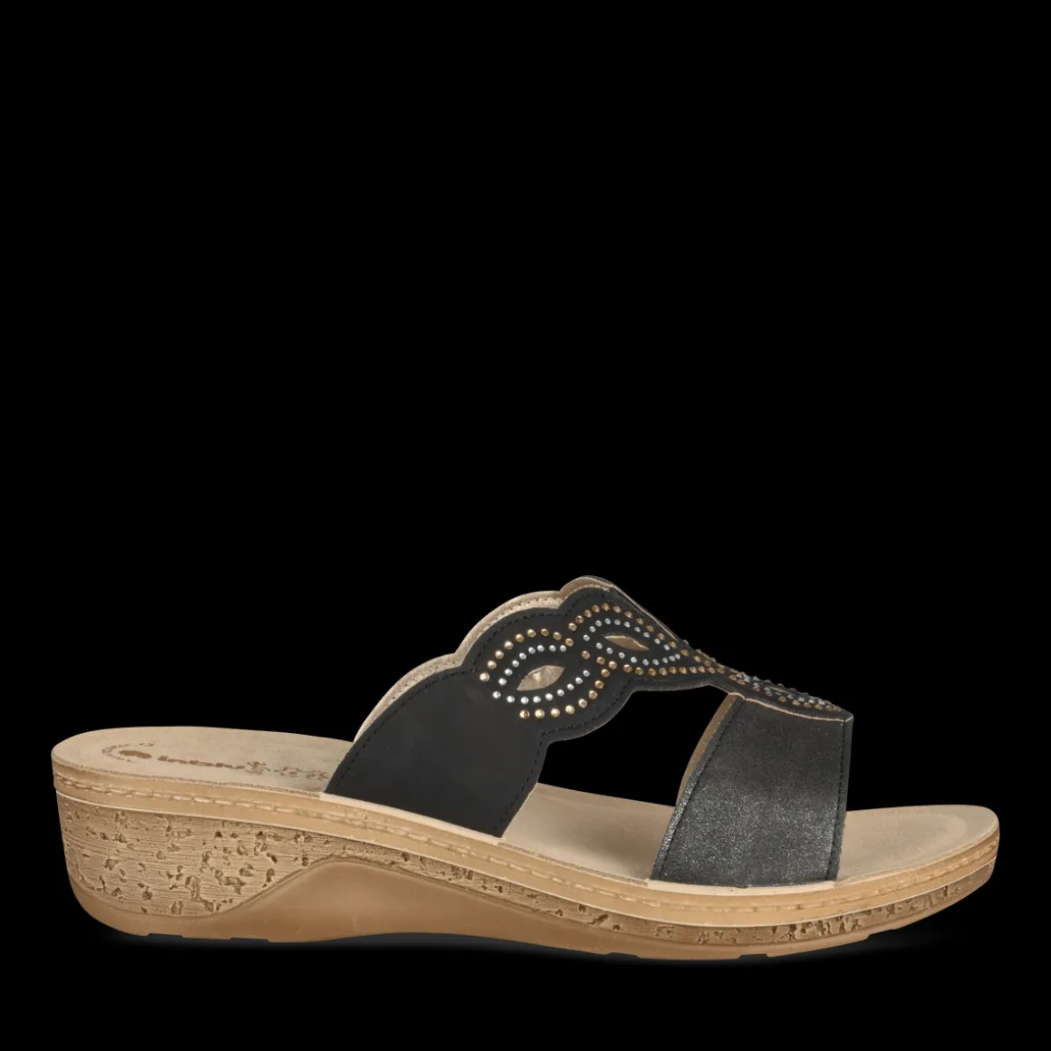 Slippers ZWART