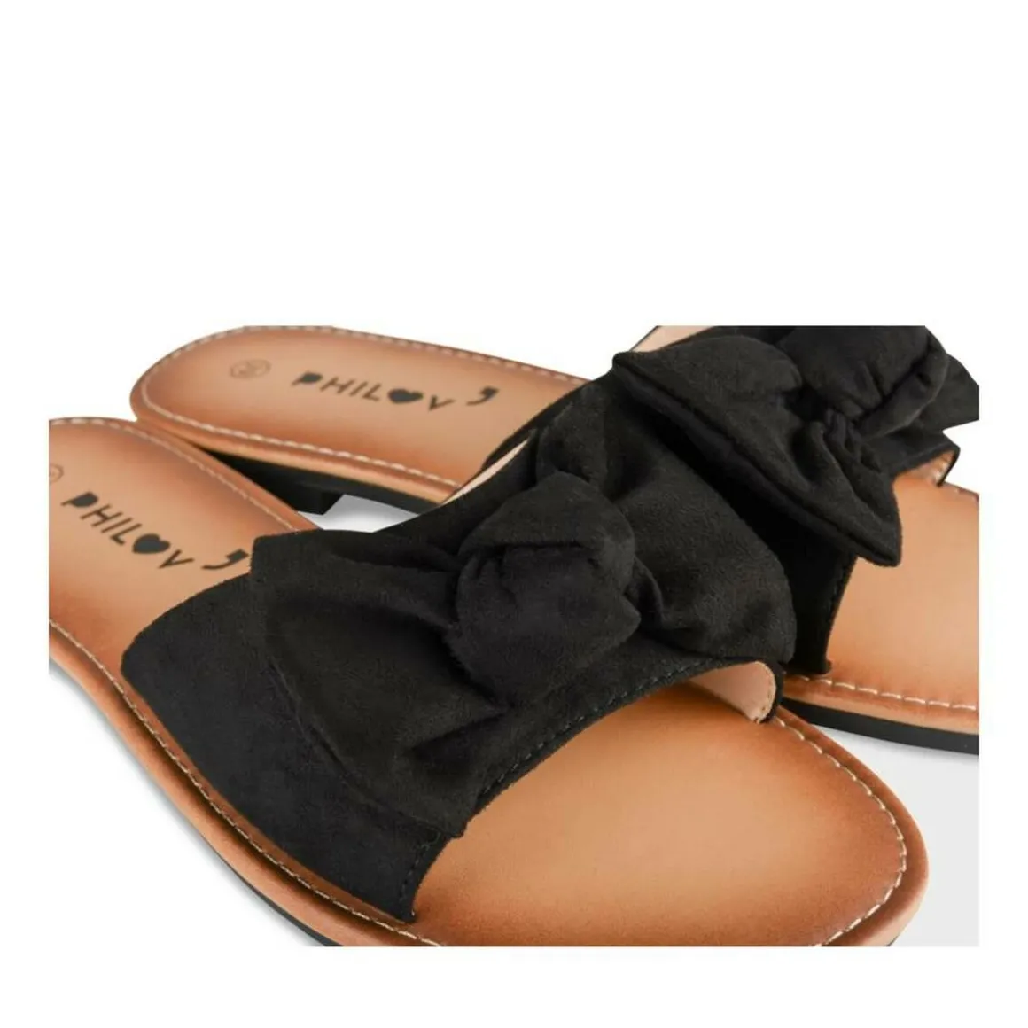 Slippers ZWART