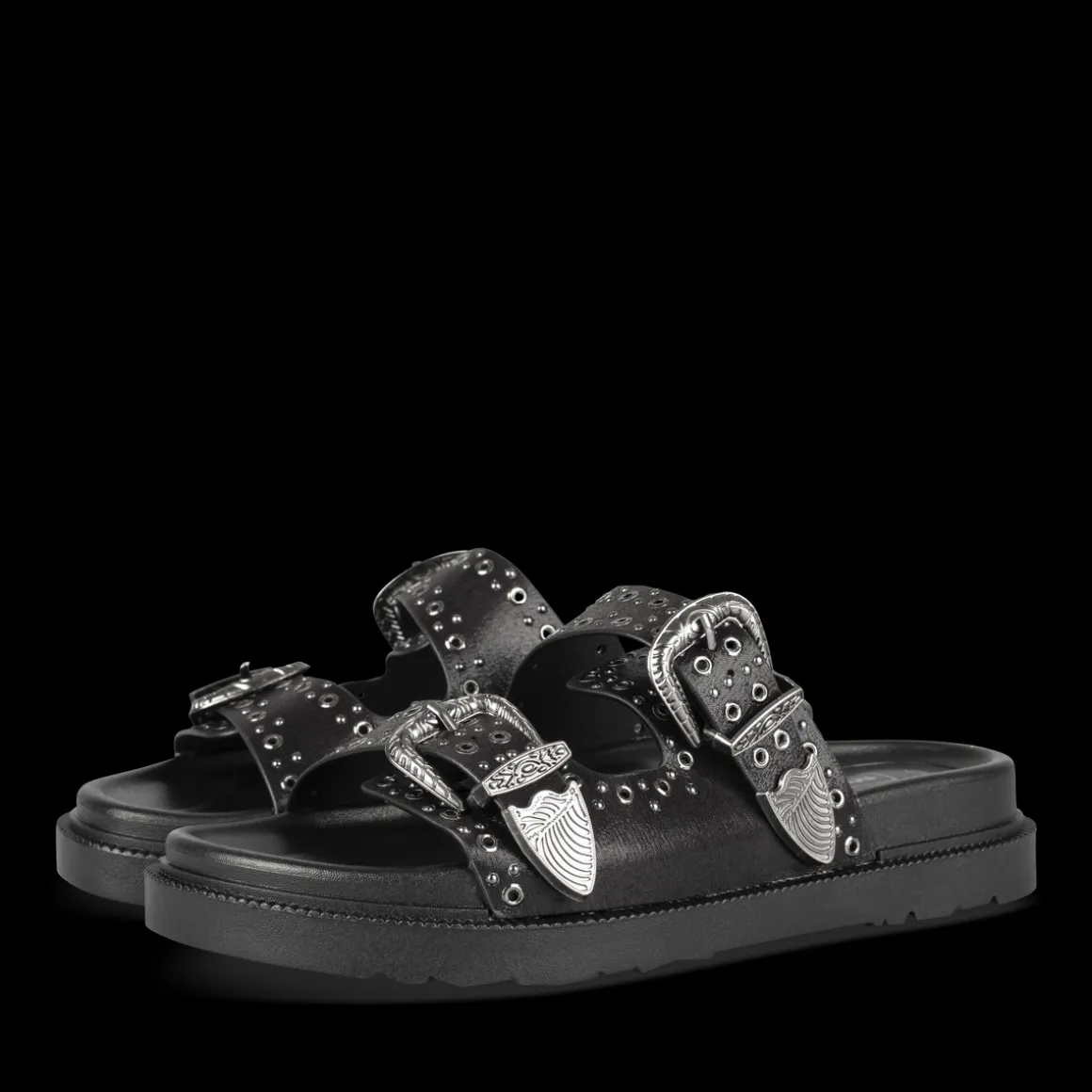 Slippers ZWART