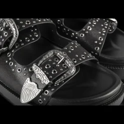 Slippers ZWART