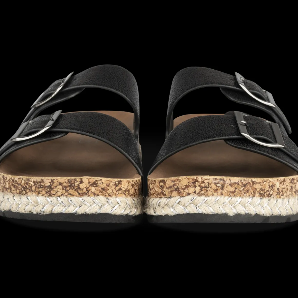 Slippers ZWART