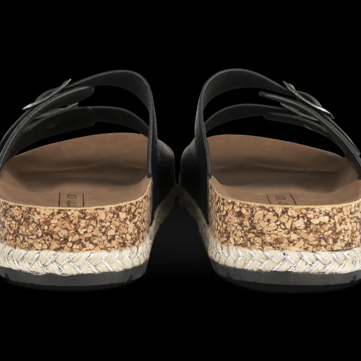 Slippers ZWART