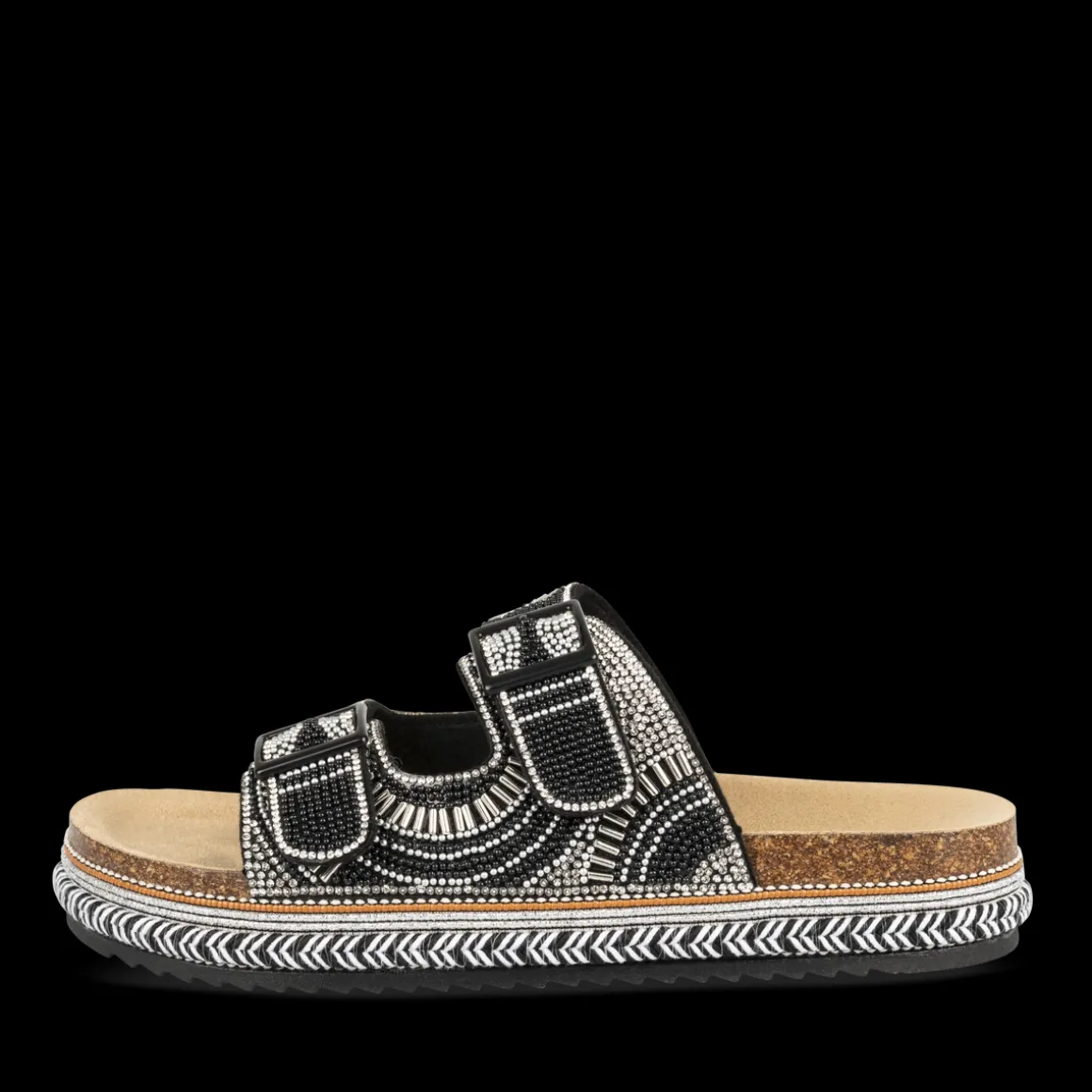 Slippers ZWART