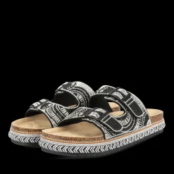 Slippers ZWART