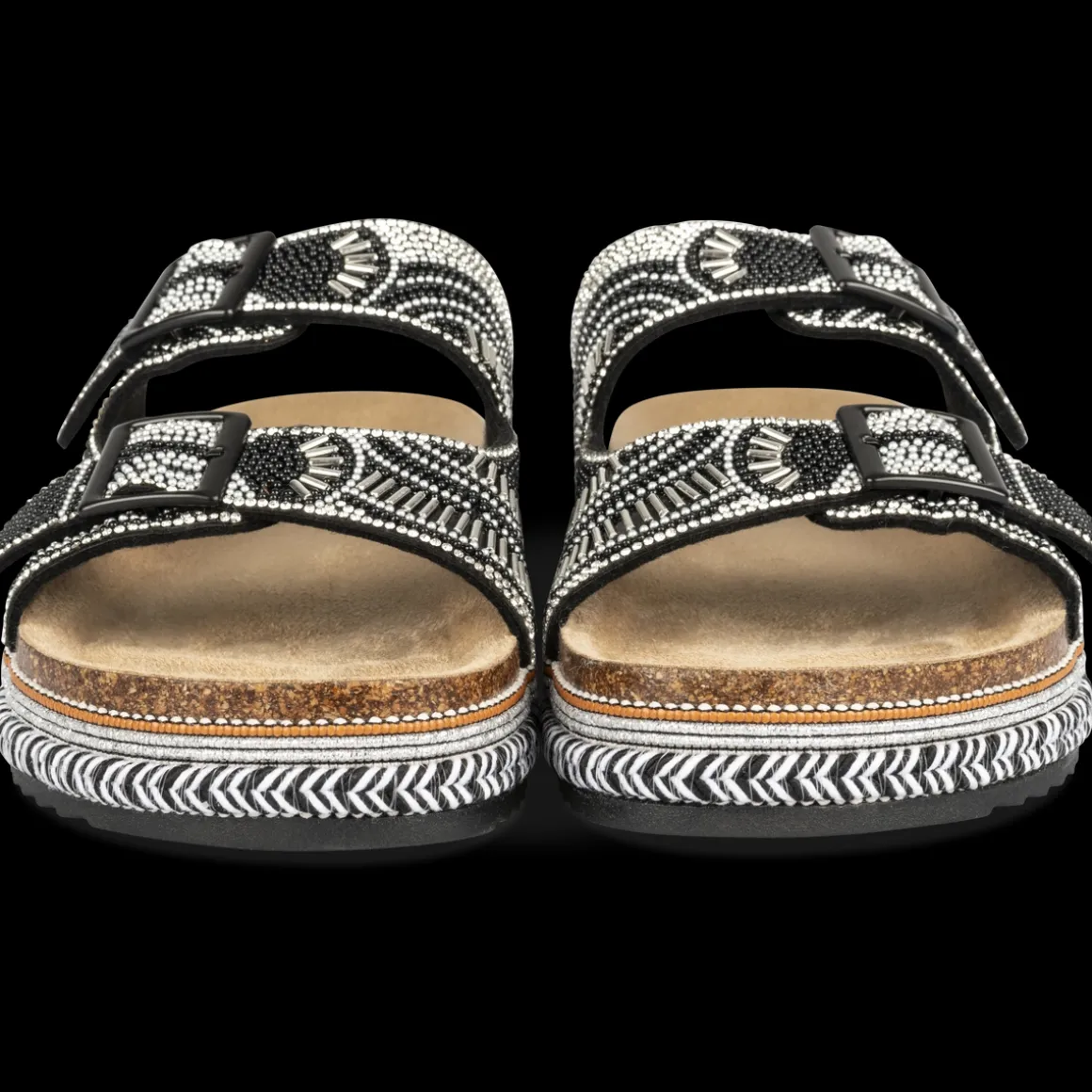 Slippers ZWART