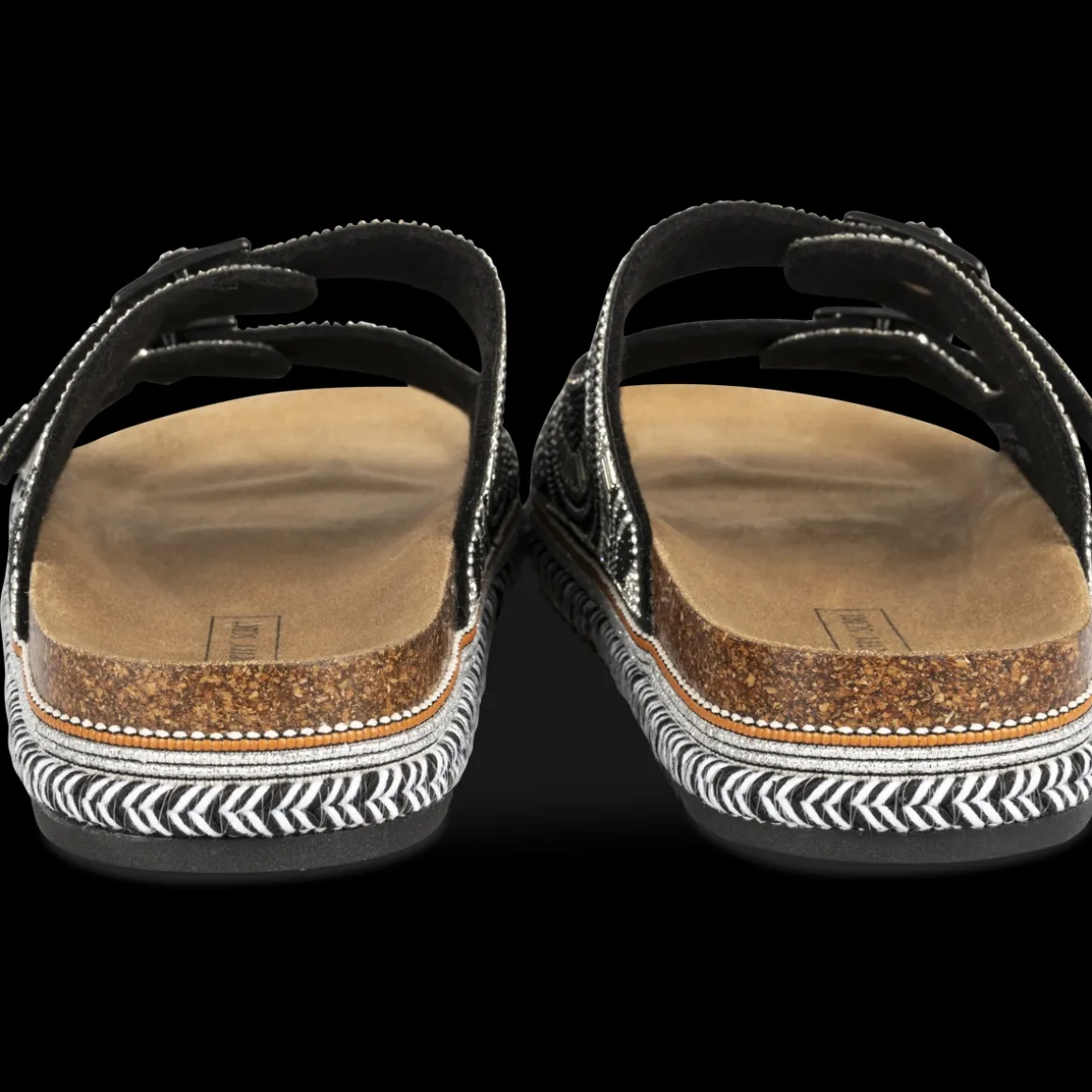 Slippers ZWART