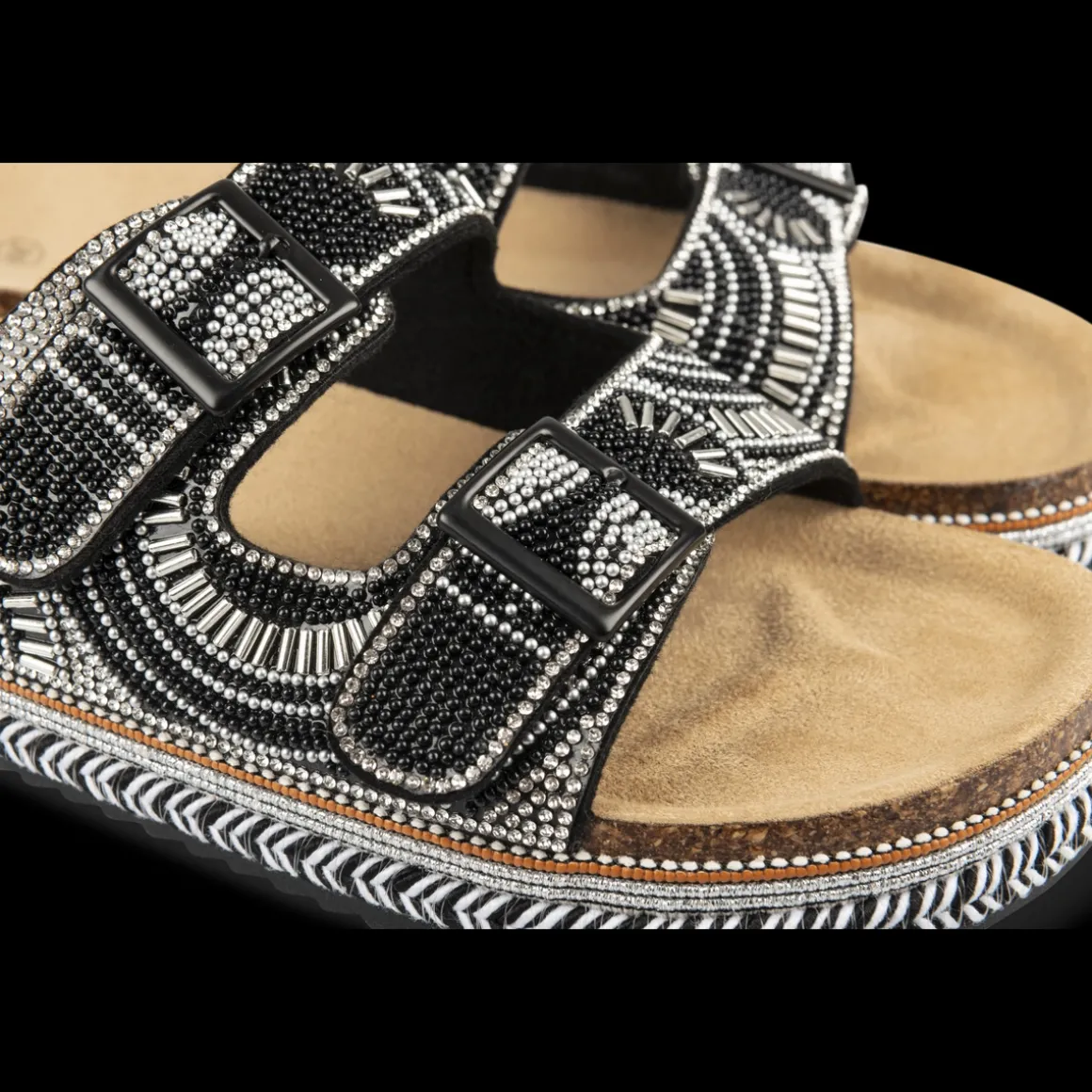 Slippers ZWART