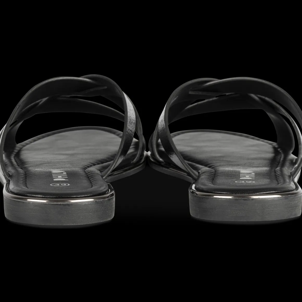 Slippers ZWART