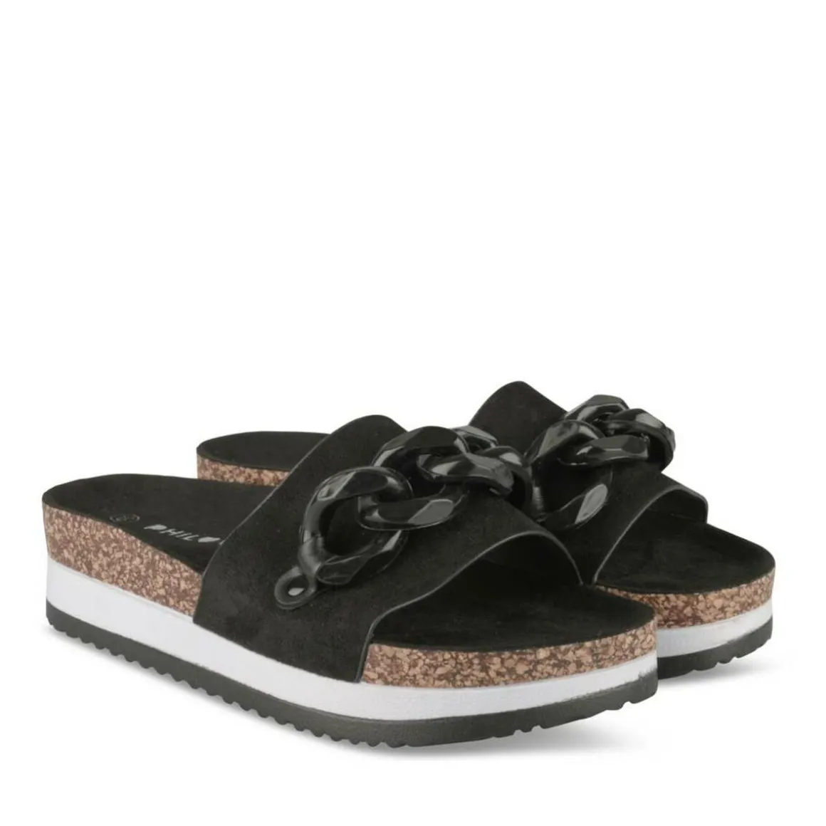Slippers ZWART