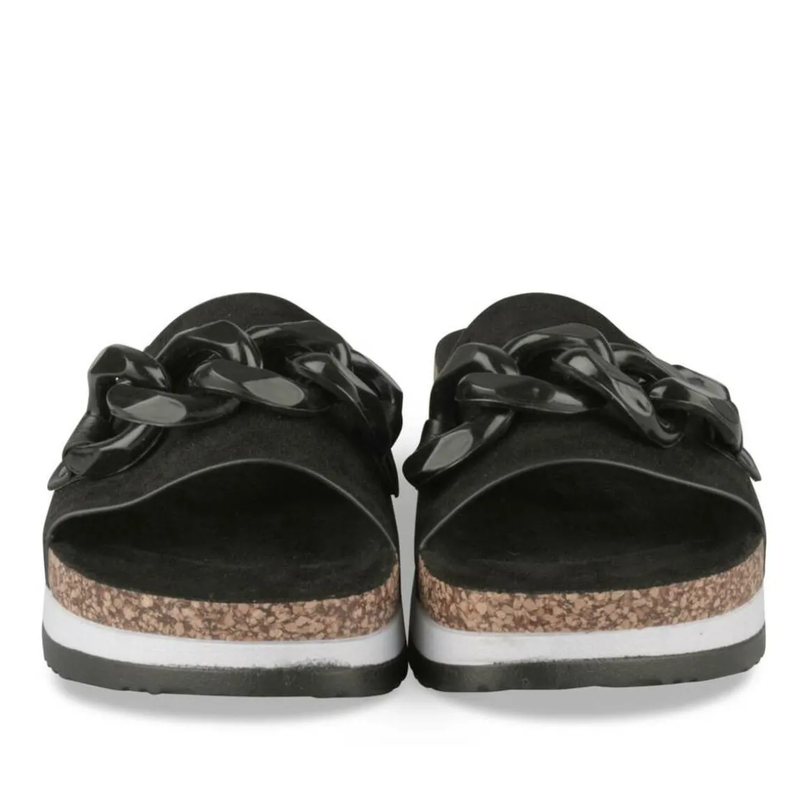 Slippers ZWART