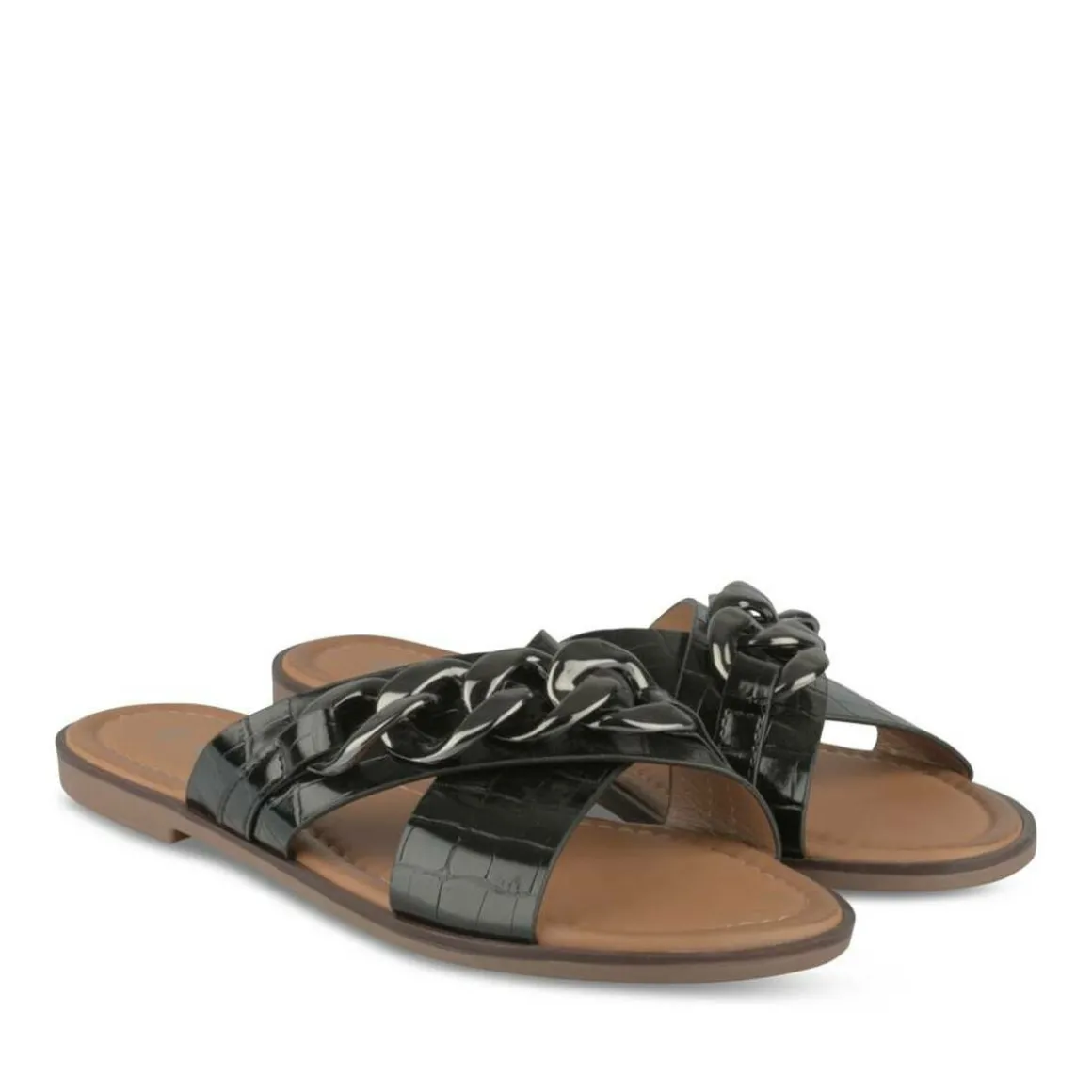 Slippers ZWART