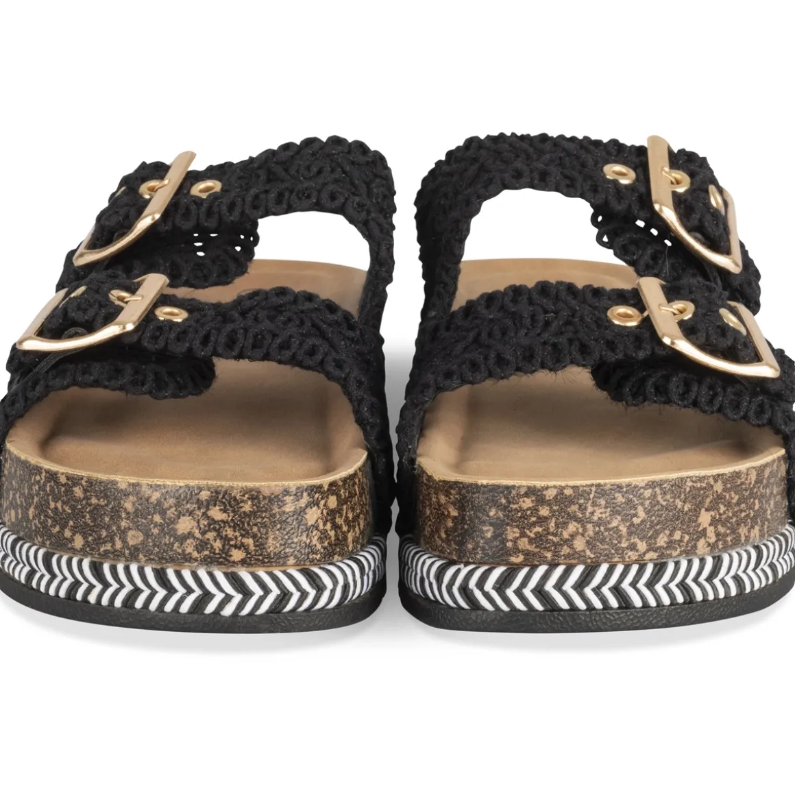 Slippers ZWART