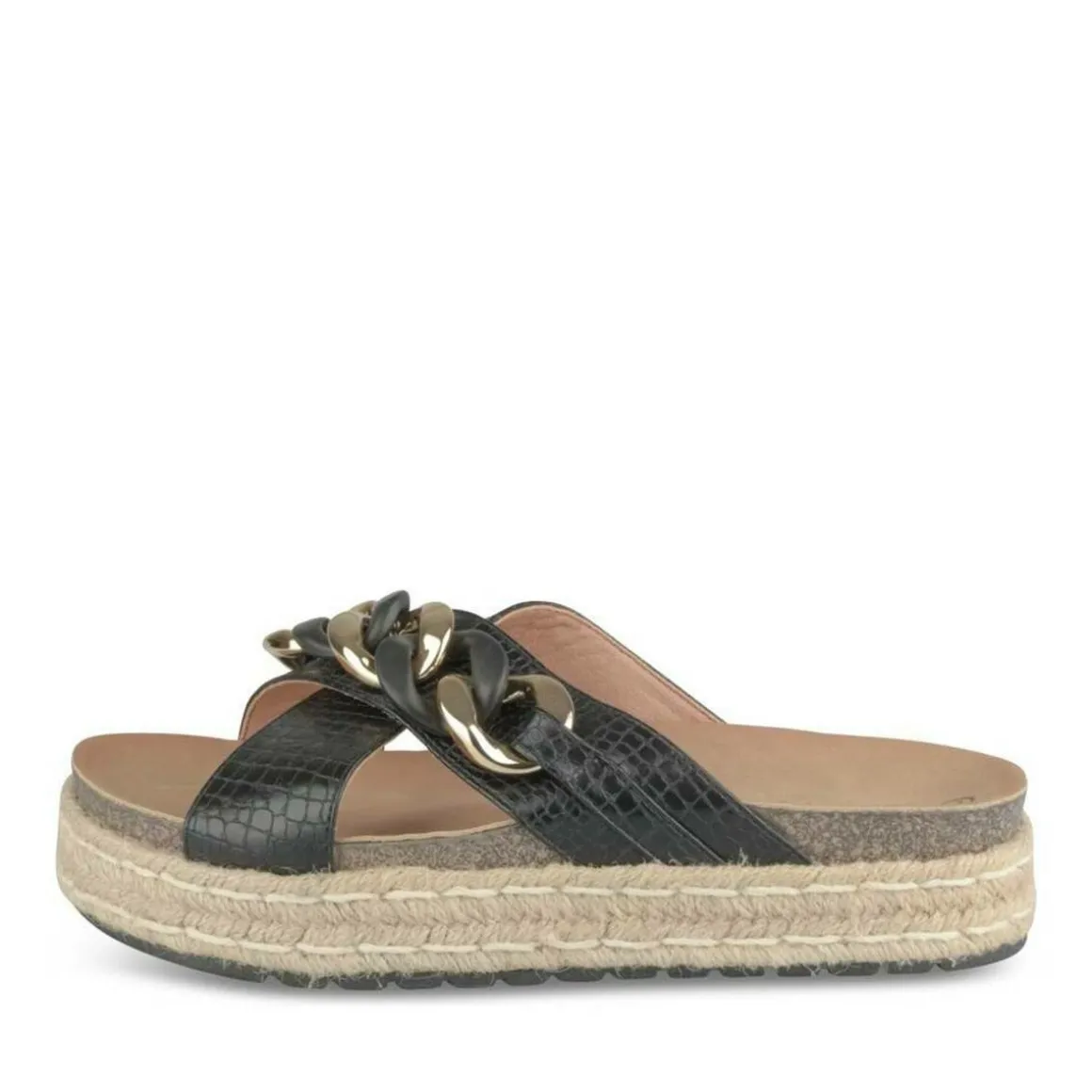 Slippers ZWART