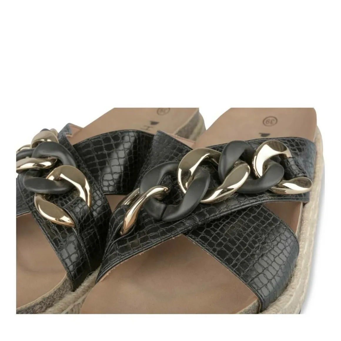 Slippers ZWART