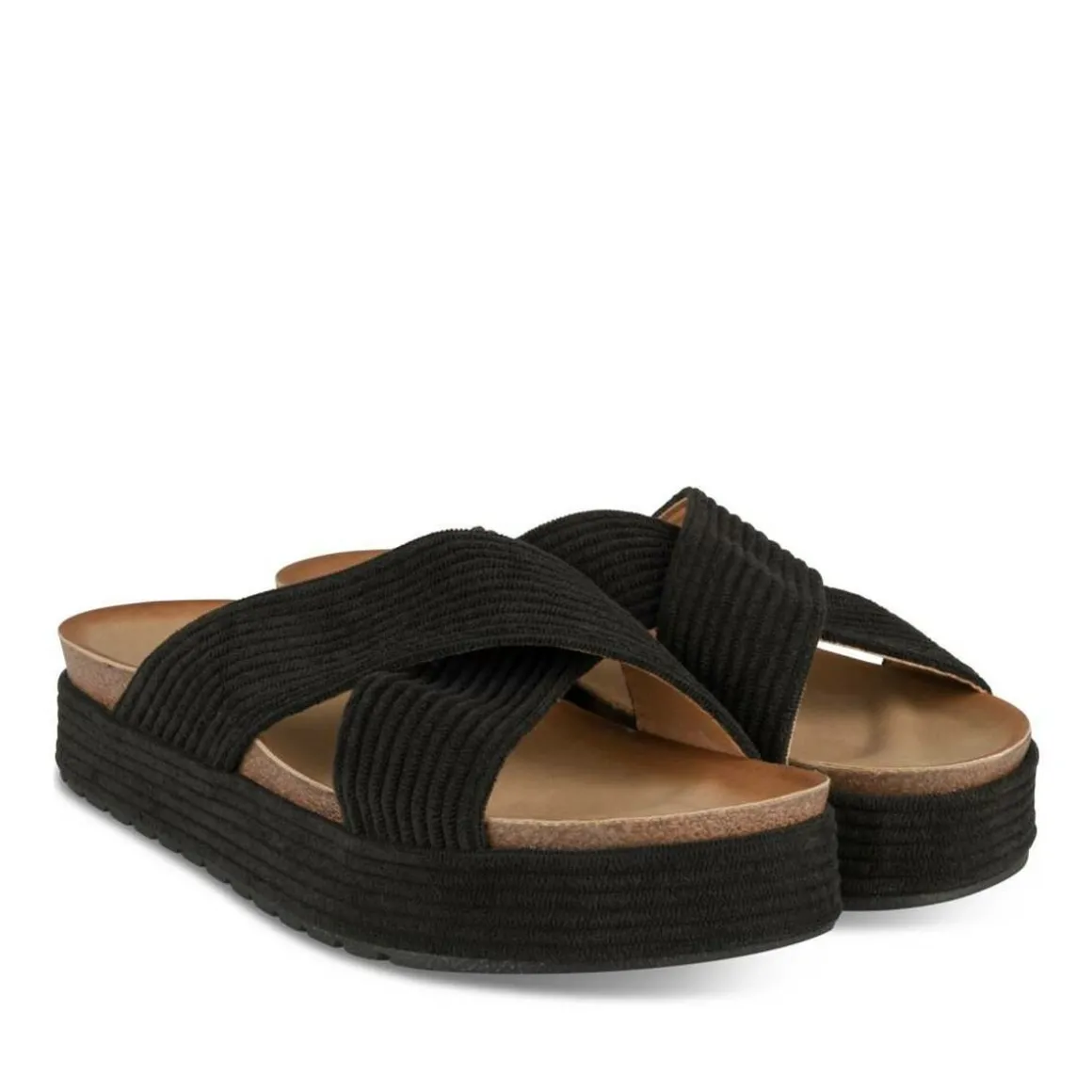 Slippers ZWART