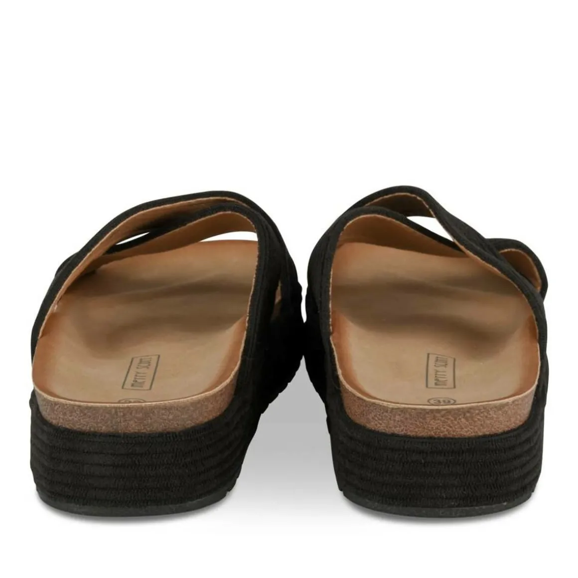 Slippers ZWART
