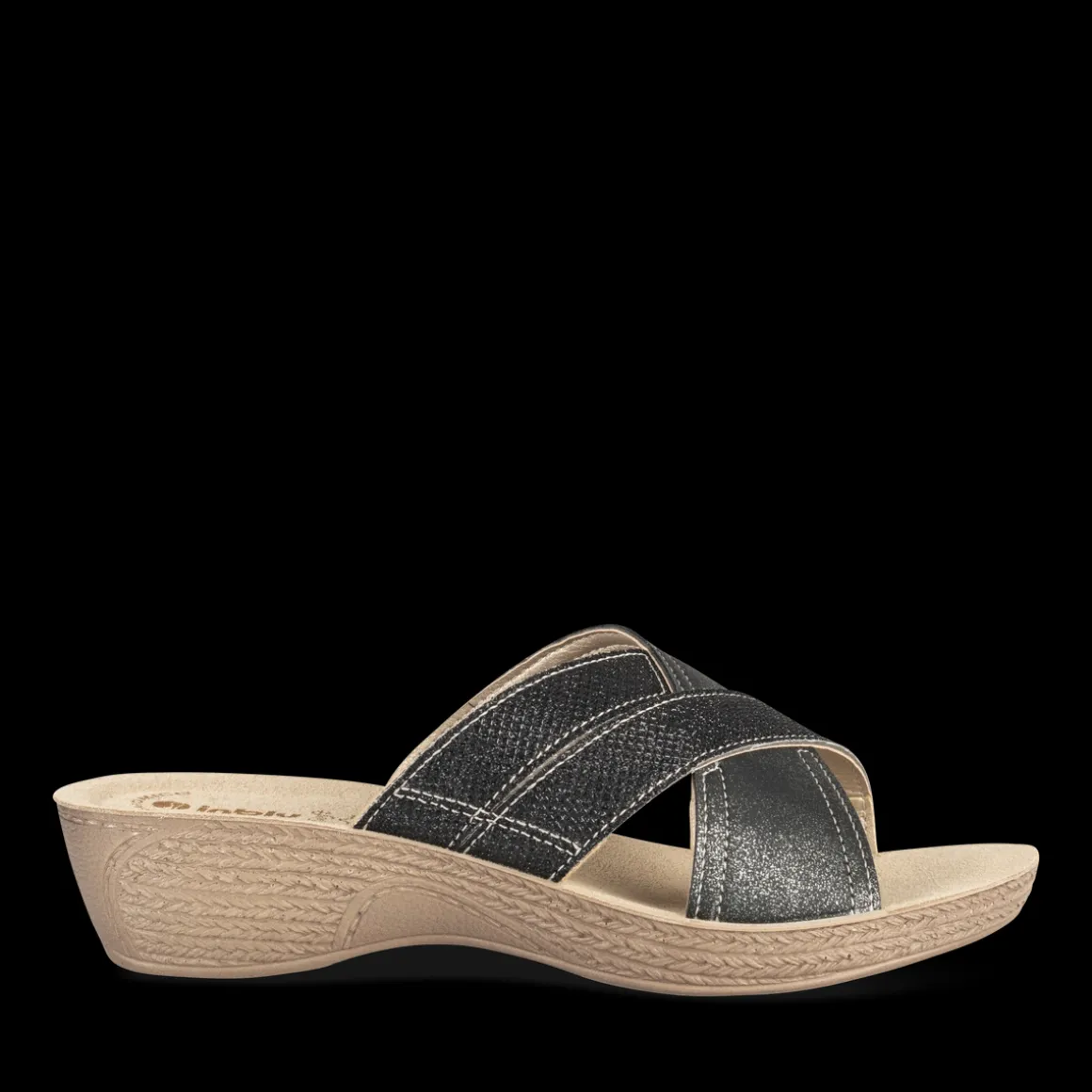 Slippers ZWART