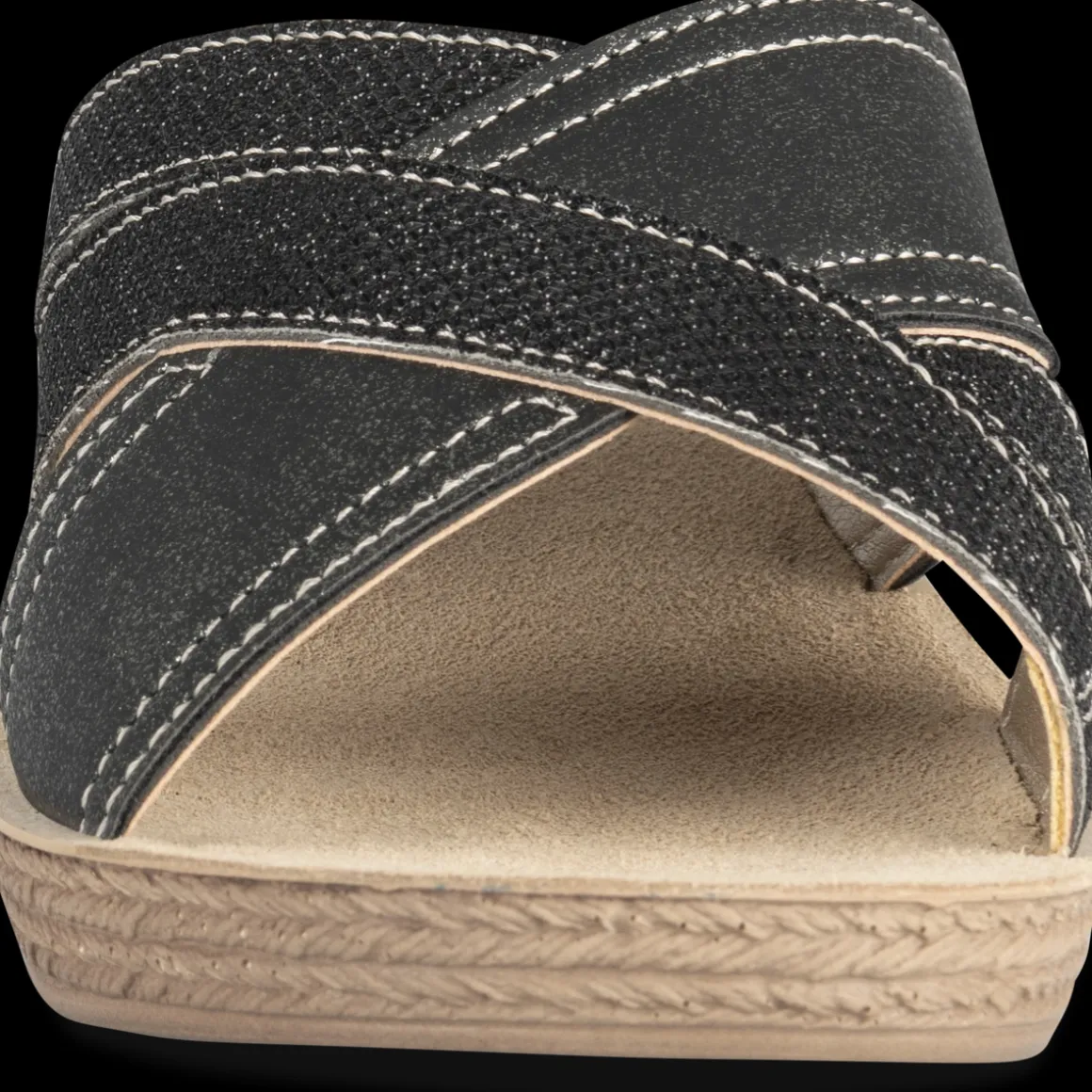 Slippers ZWART