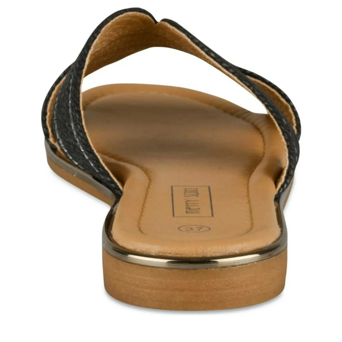 Slippers ZWART