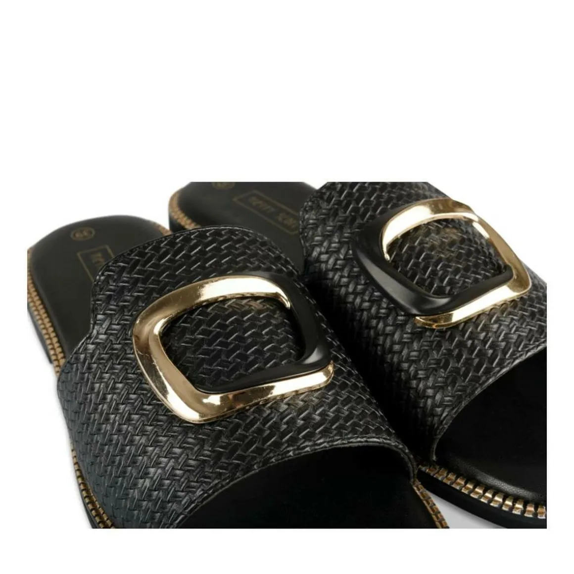 Slippers ZWART