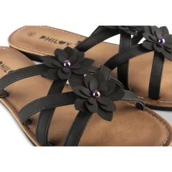 Slippers ZWART