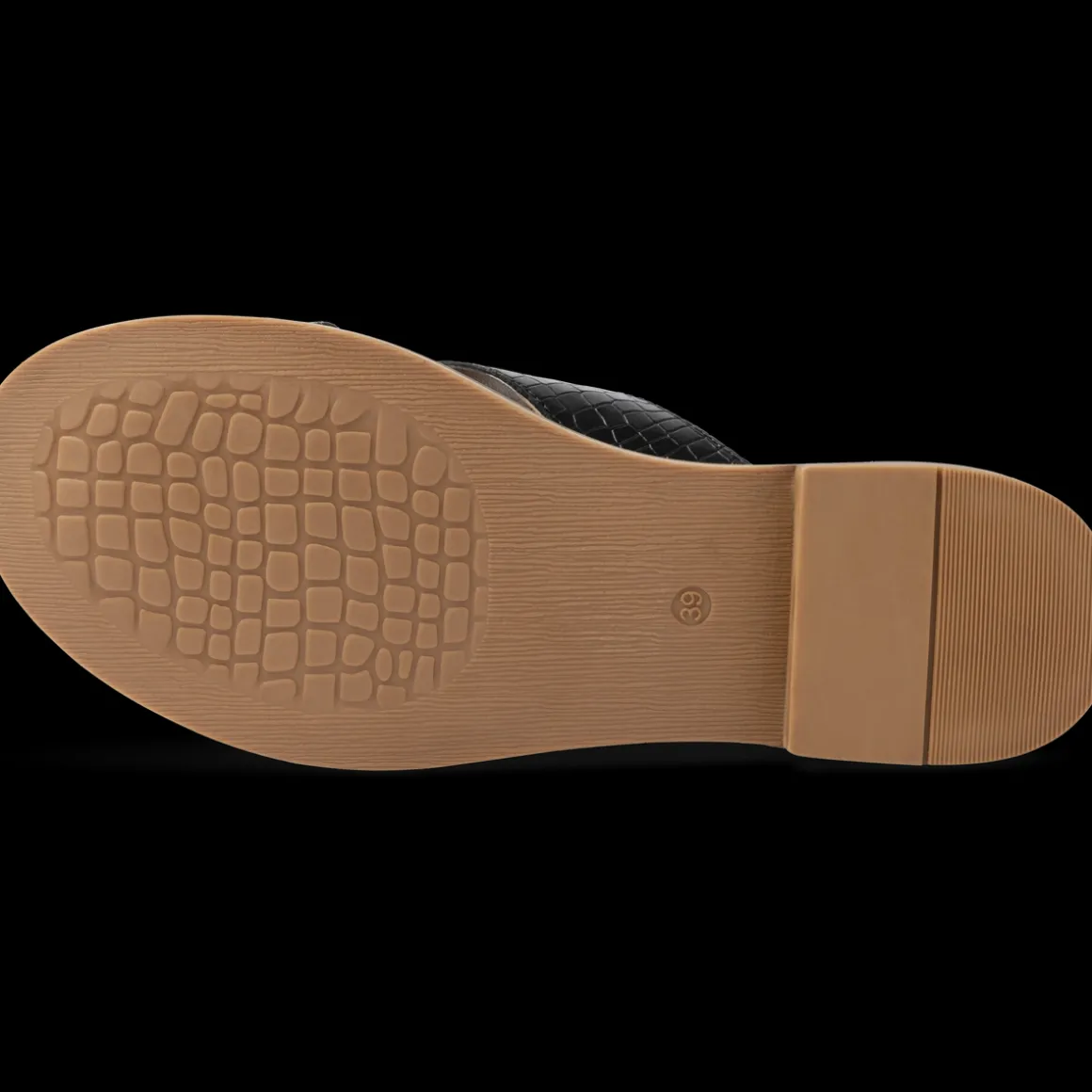 Slippers ZWART