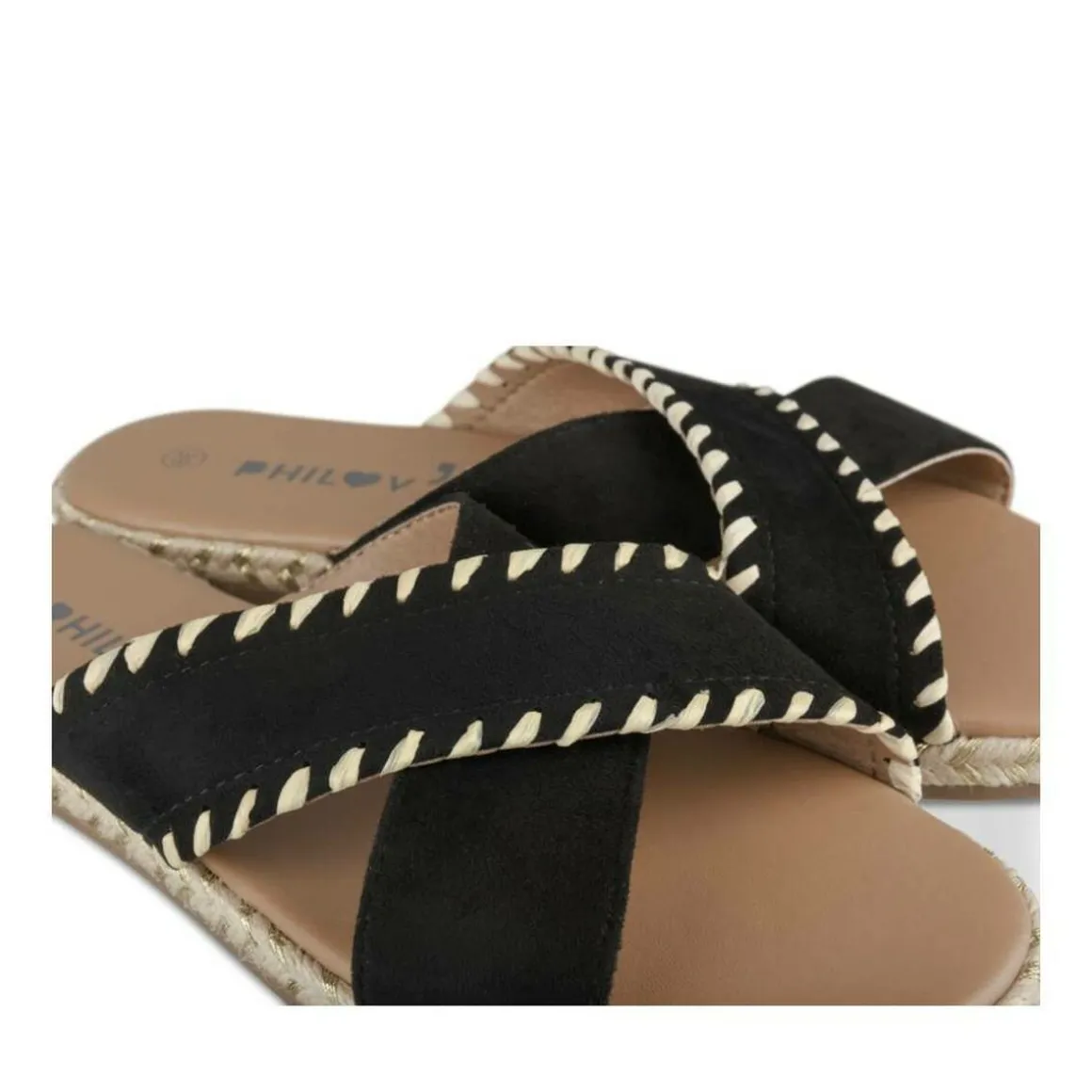 Slippers ZWART
