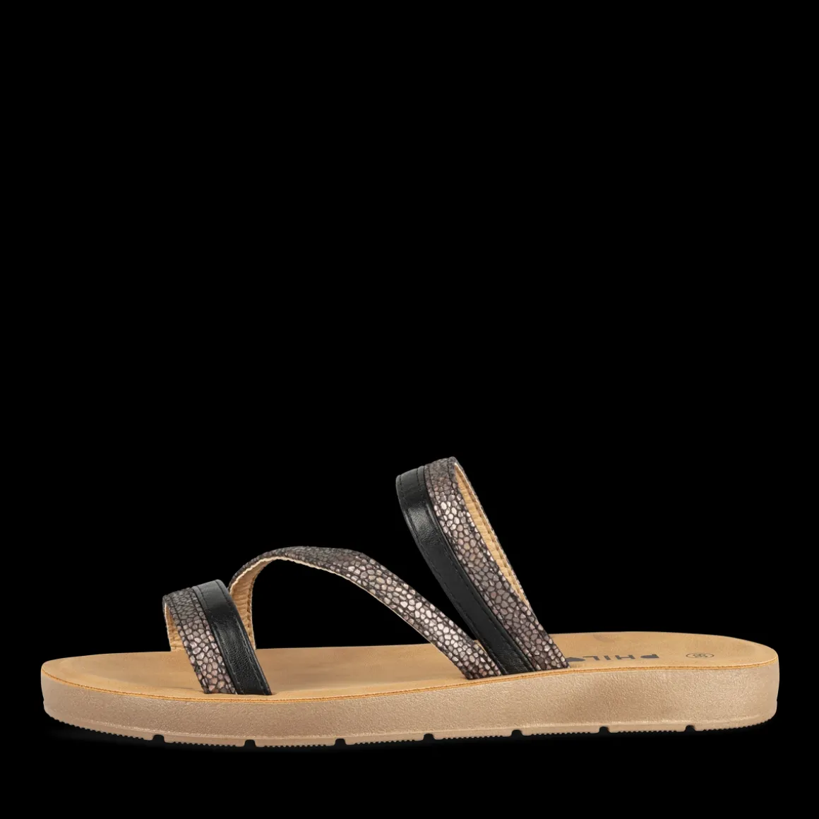 Slippers ZWART