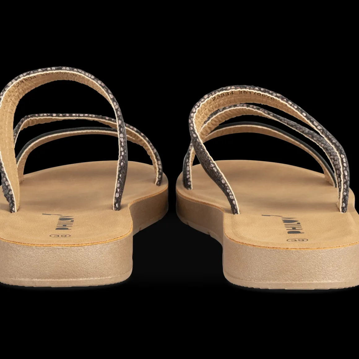 Slippers ZWART