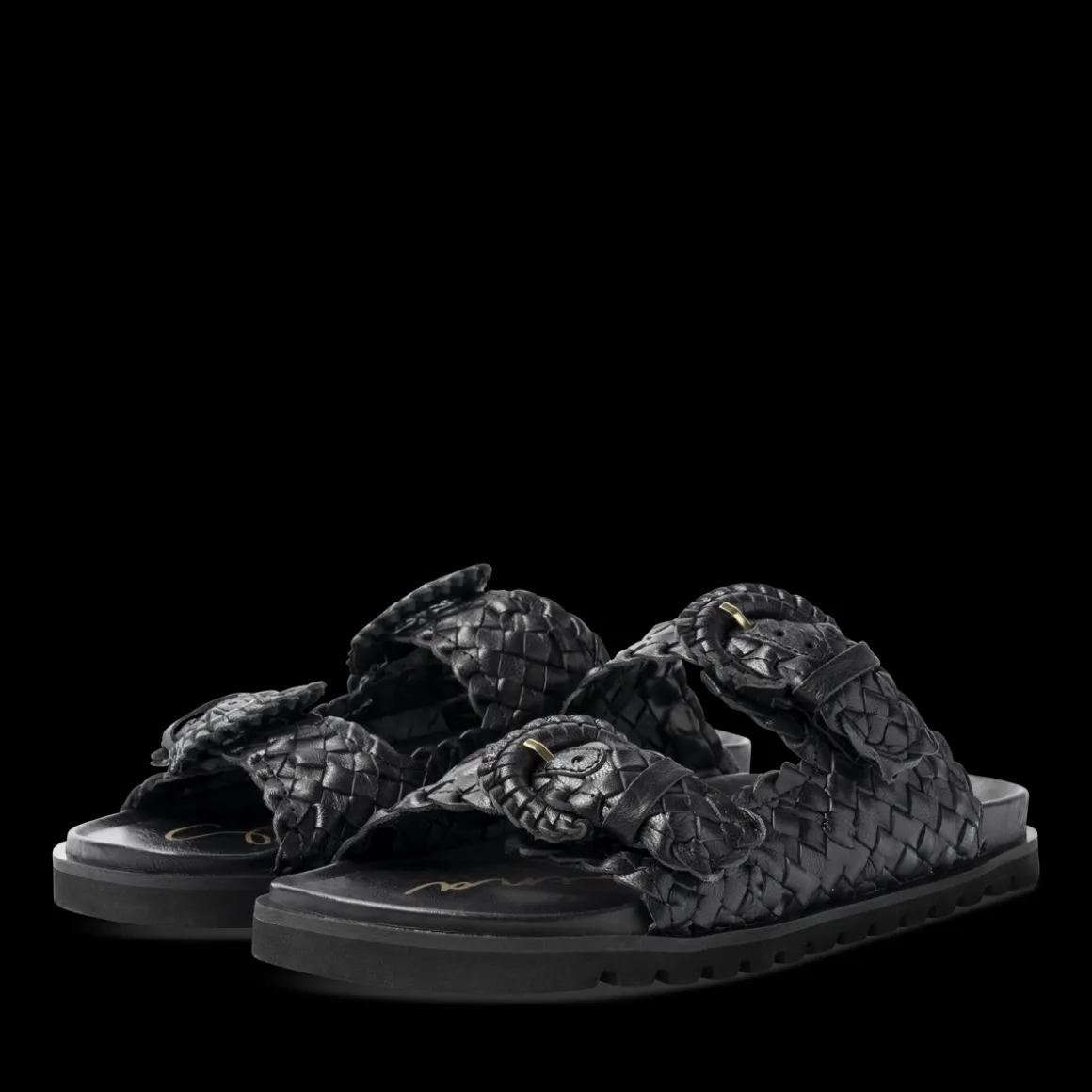 Slippers ZWART