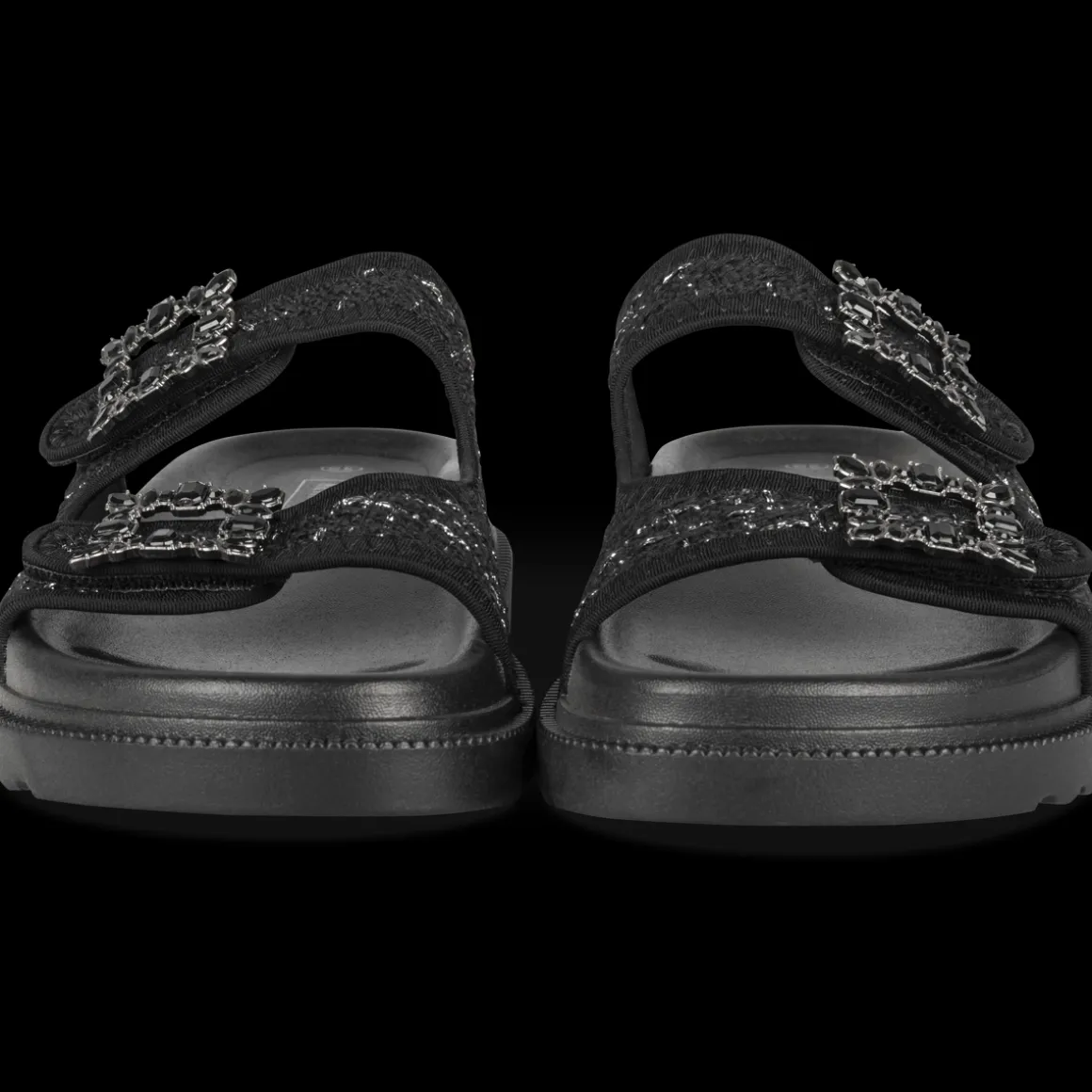 Slippers ZWART