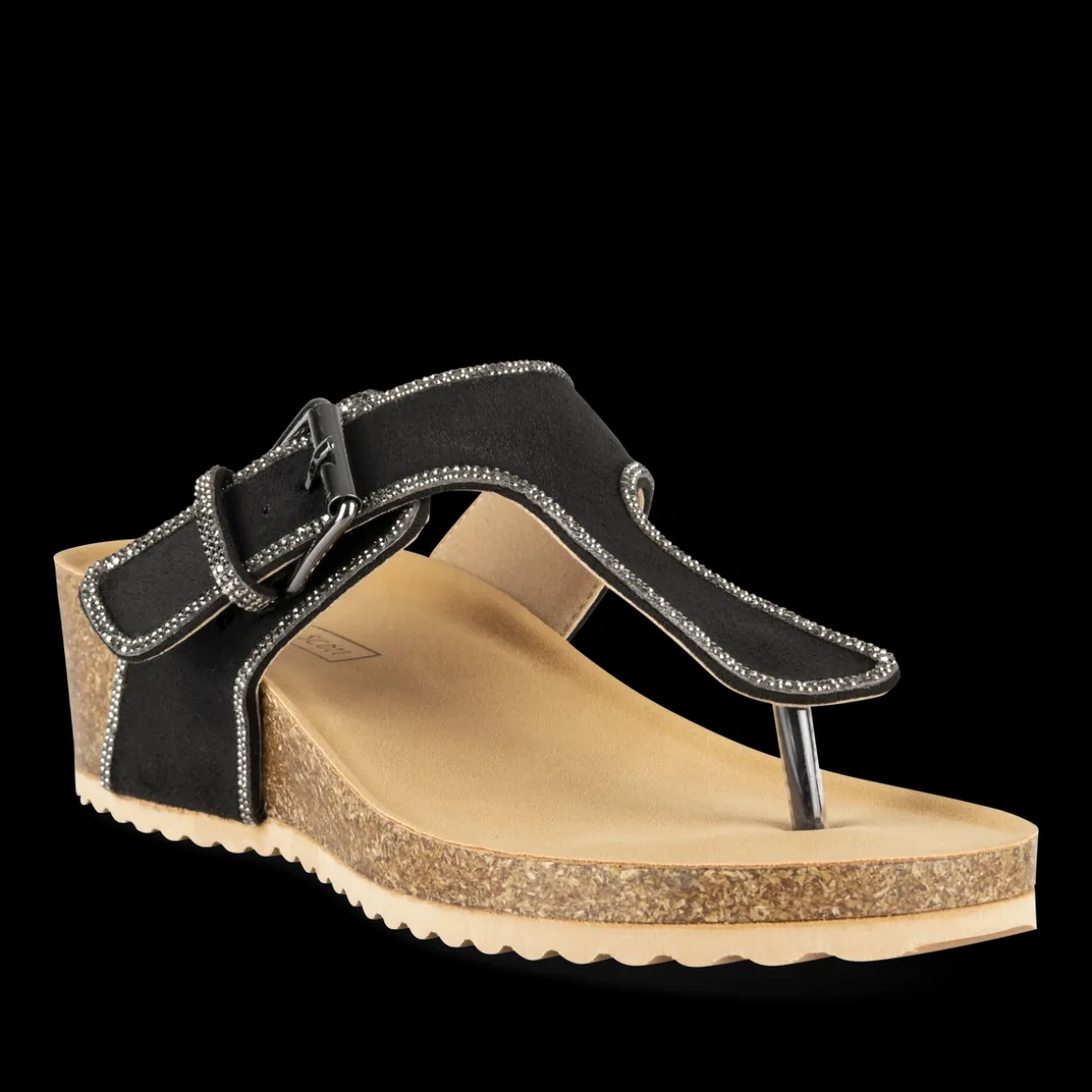 Slippers ZWART