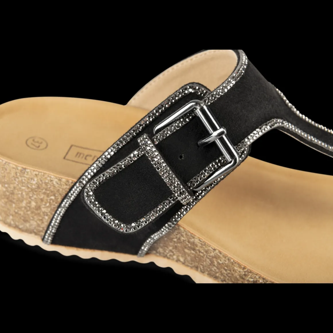 Slippers ZWART