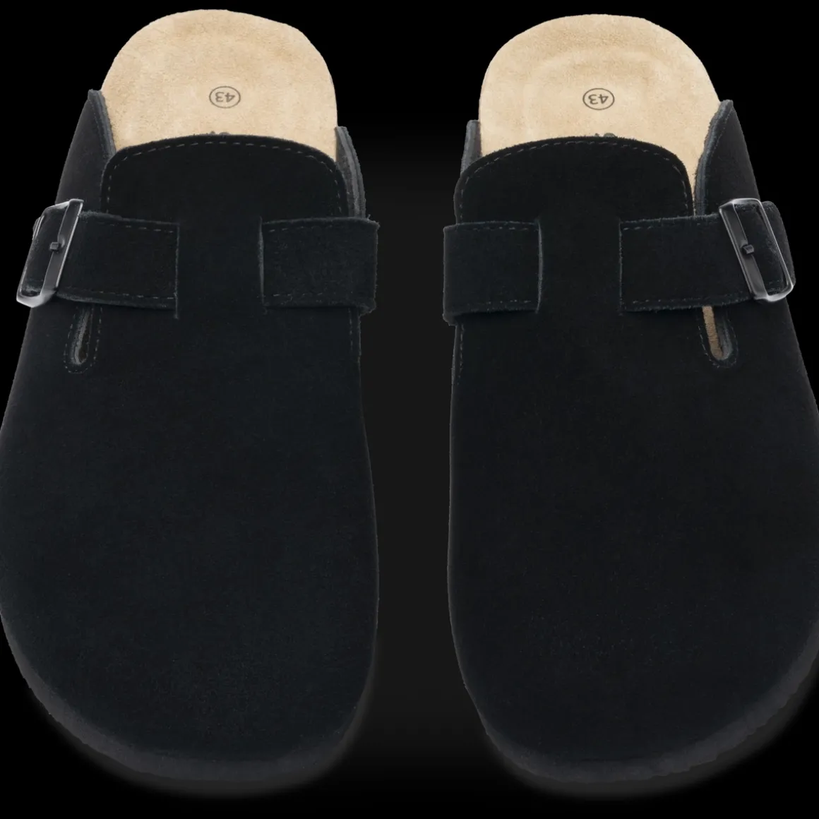 Slippers ZWART