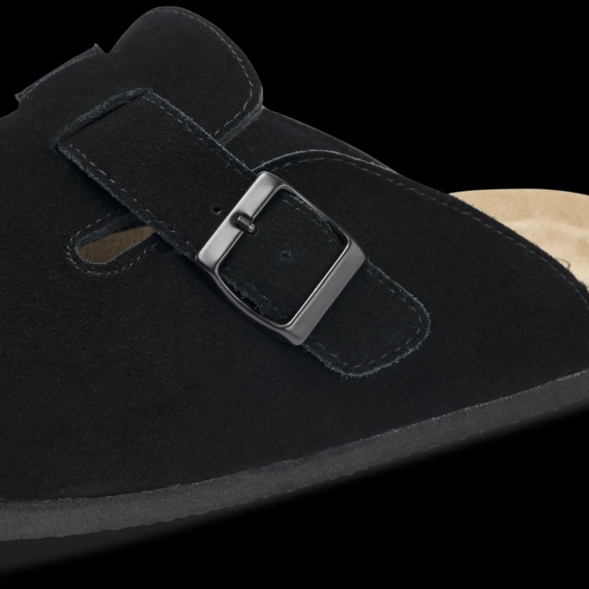 Slippers ZWART