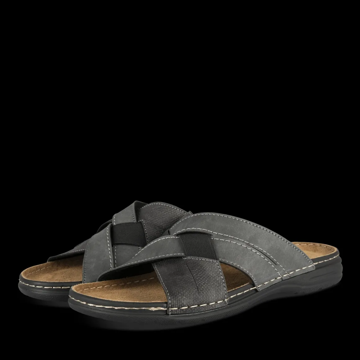 Slippers ZWART