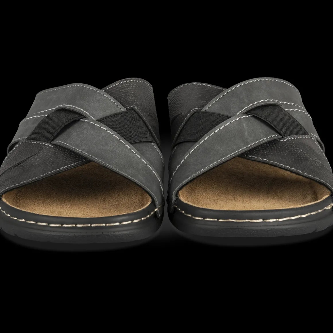 Slippers ZWART
