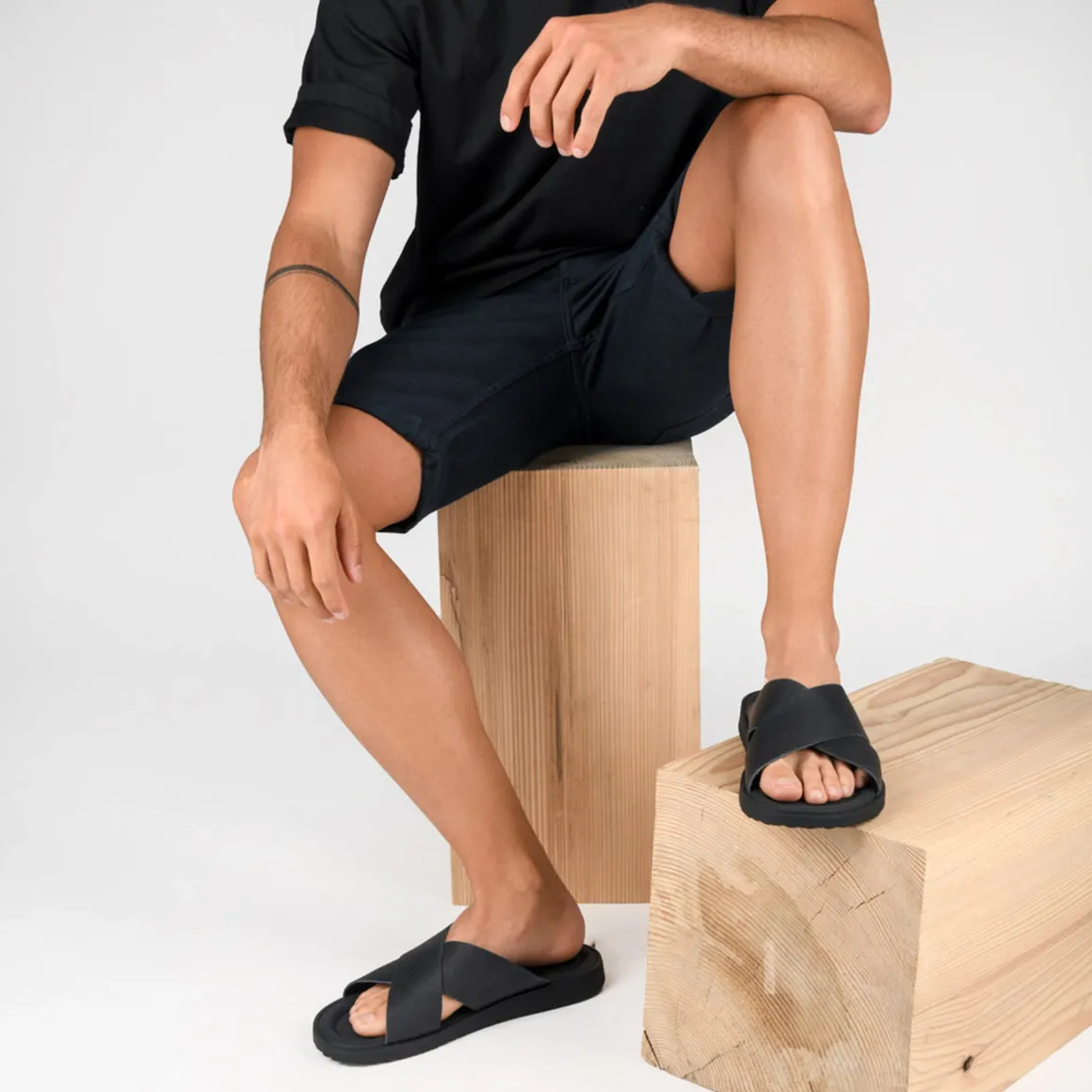 Slippers ZWART