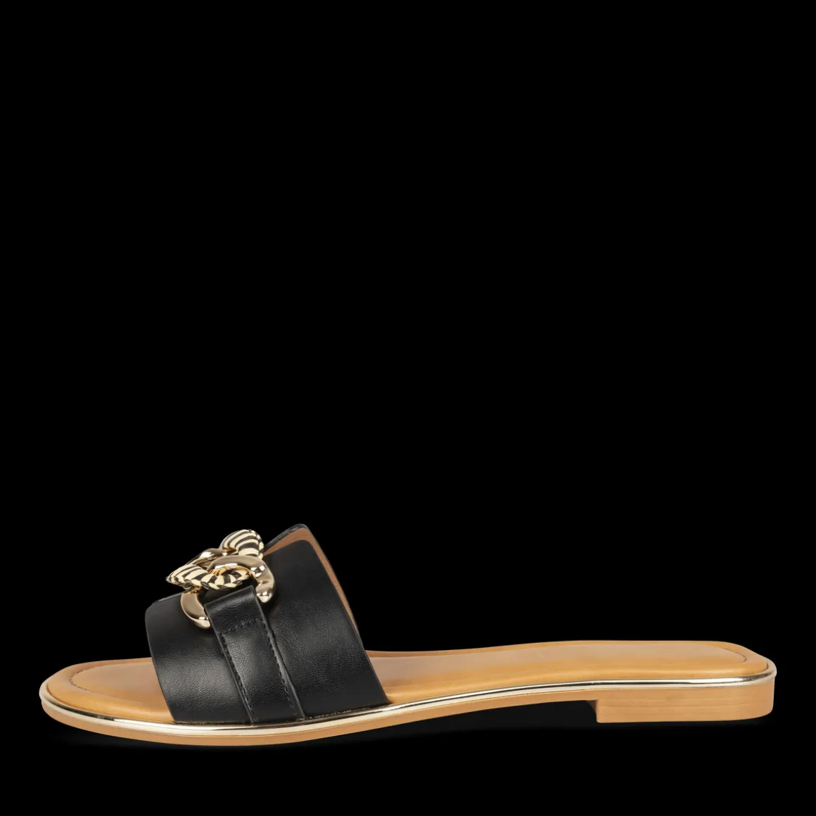 Slippers ZWART