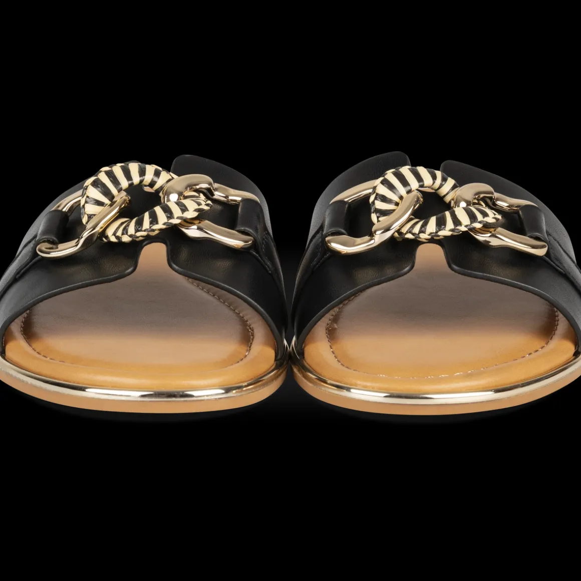 Slippers ZWART