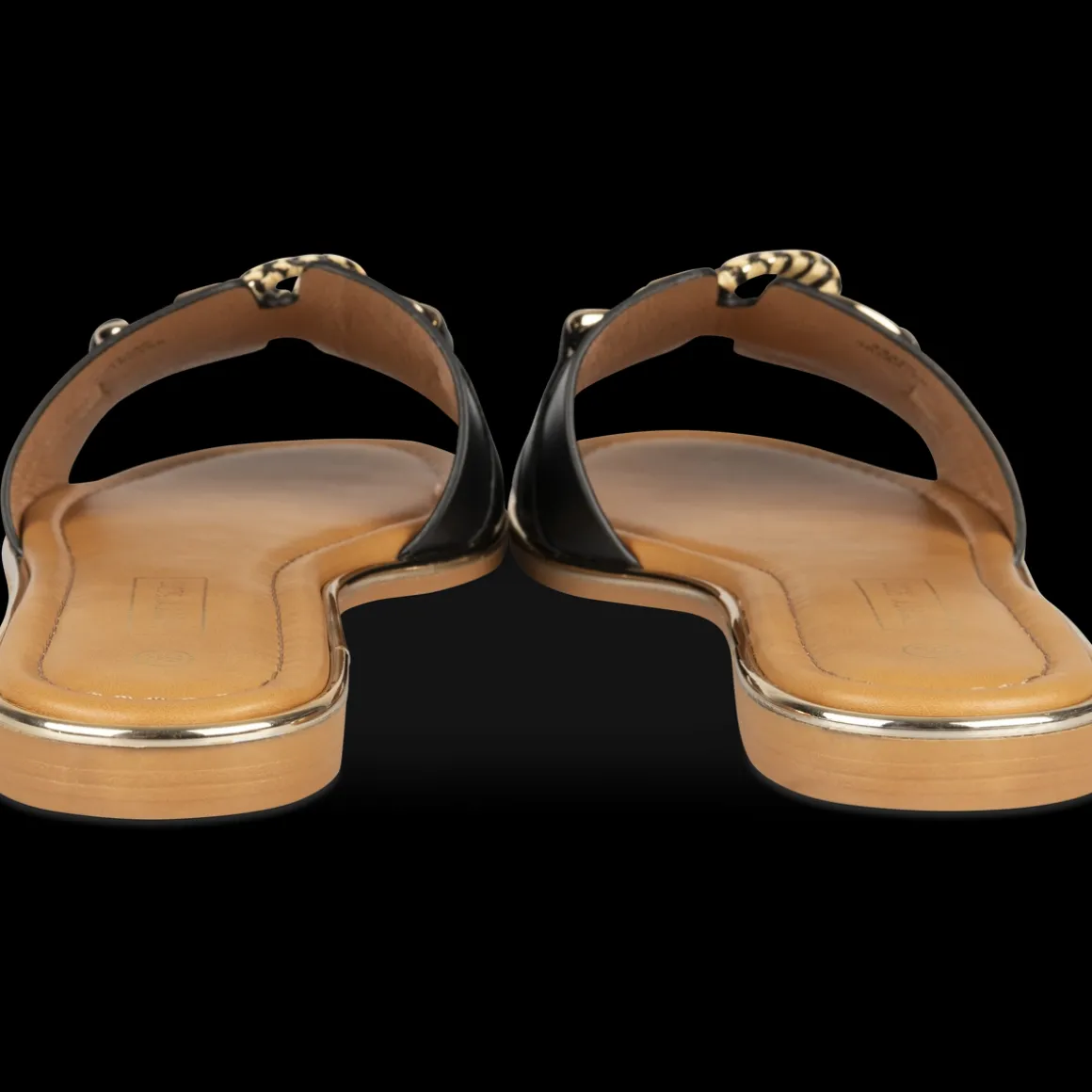 Slippers ZWART