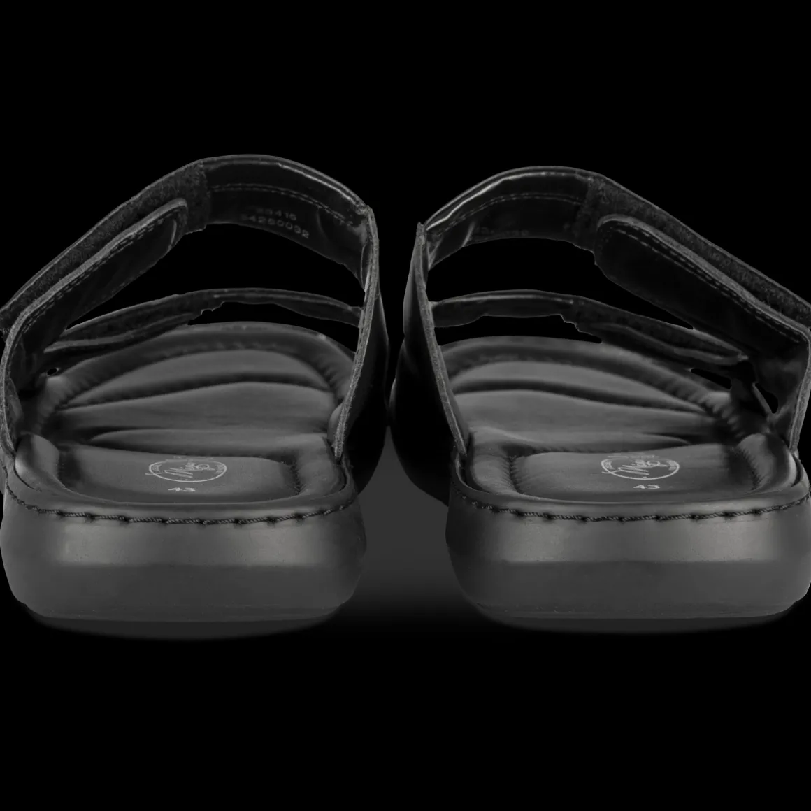 Slippers ZWART