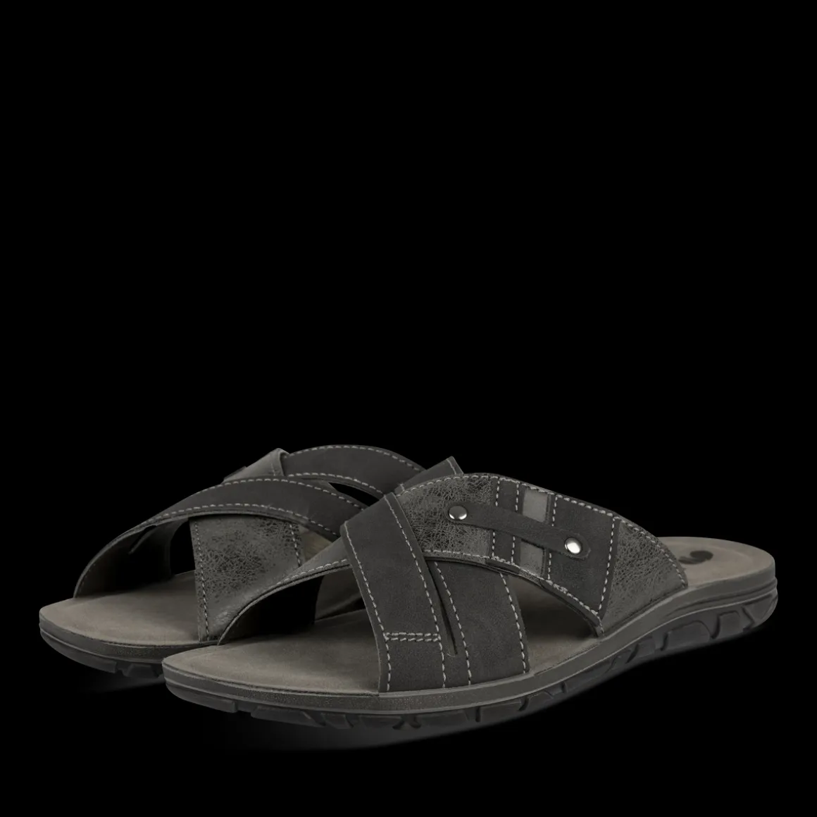 Slippers ZWART