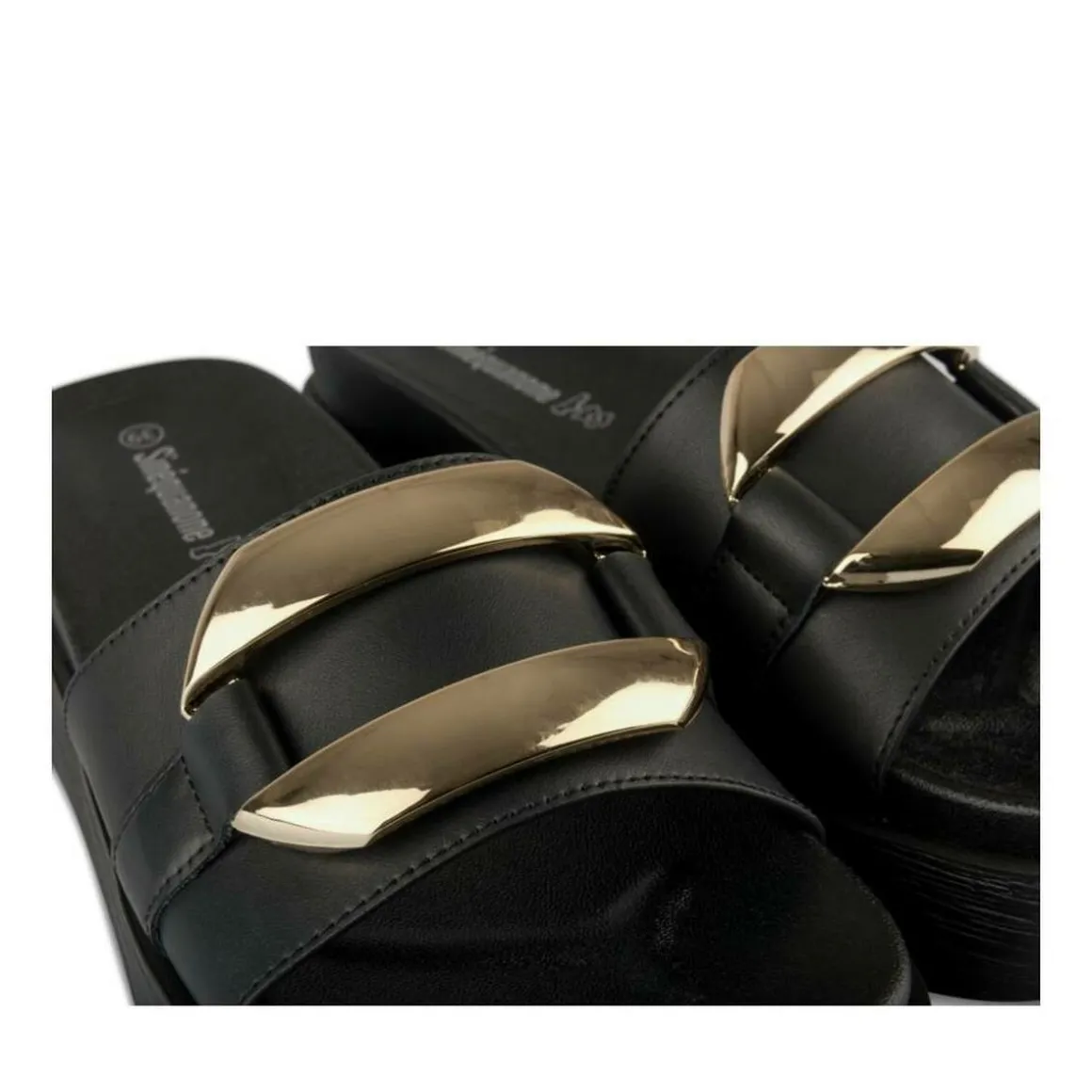 Slippers ZWART