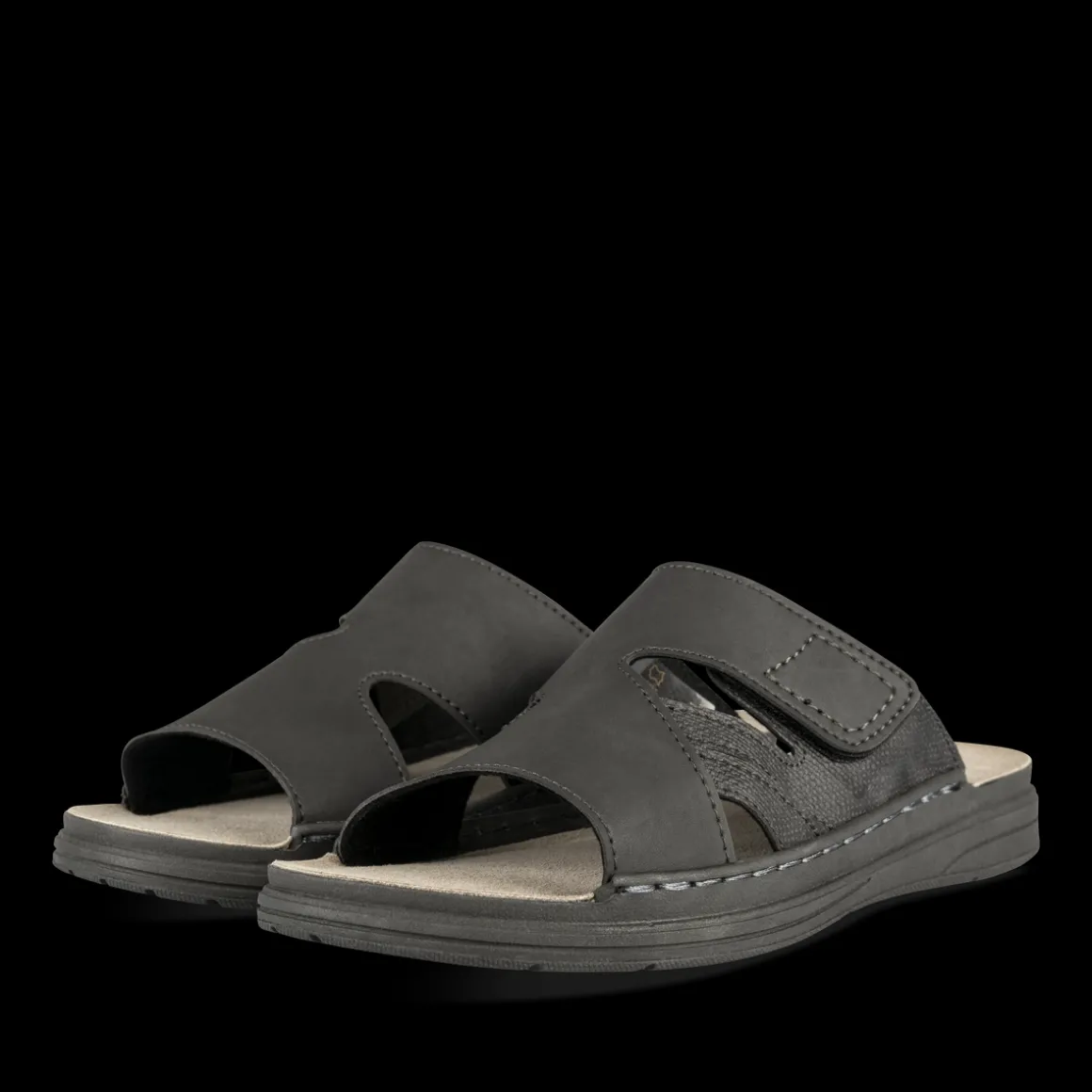 Slippers ZWART