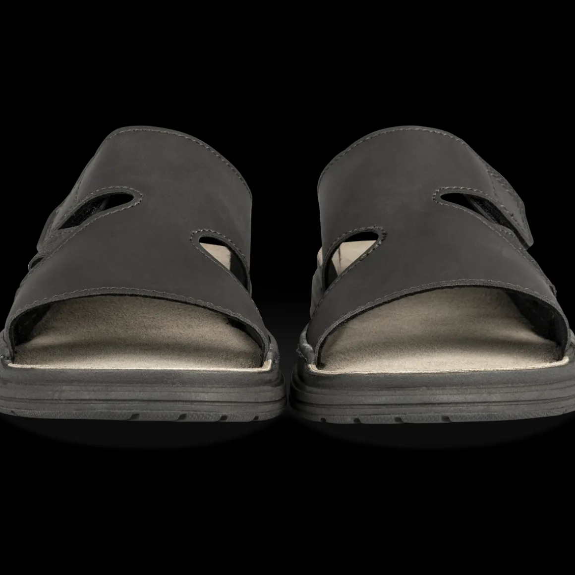 Slippers ZWART