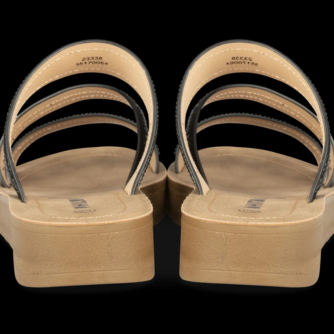 Slippers ZWART