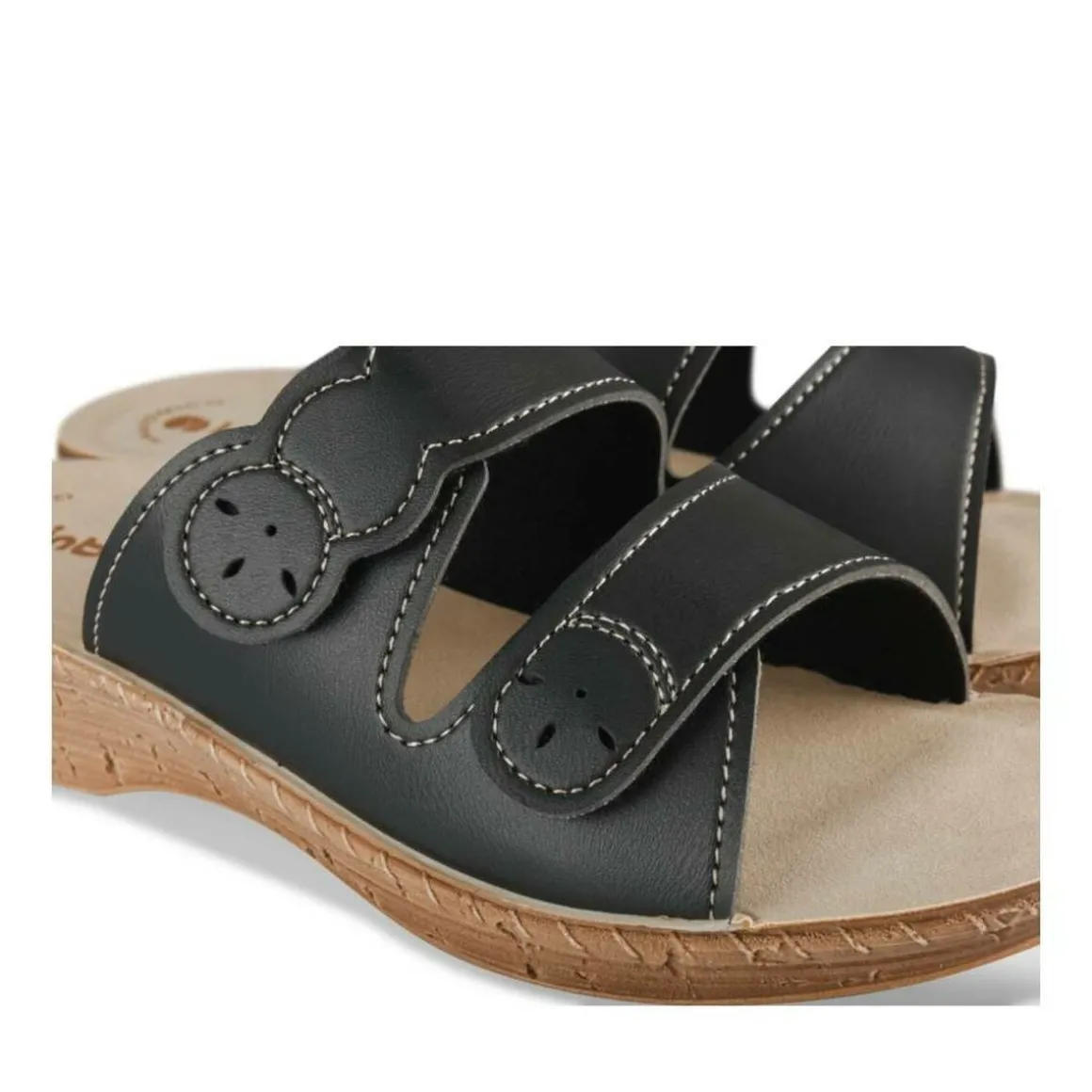 Slippers ZWART